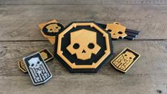 Helldivers 2 Coaster 3D Printer Model