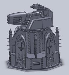 Plasma Turret 3D Printer Model