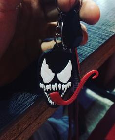 Venom Keychain 3D Printer Model