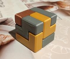 Soma Cube Magnets 3D Printer Model