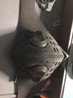 Valve Mask, One Way Air Flow With Charcoal Filter 3D Printer Model