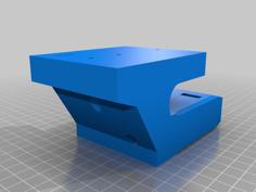 LR308/AR10 Magwell Wall Mount 3D Printer Model