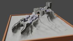 Dwarven Village 3D Printer Model