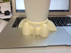 RocketShip CupHolder 3D Printer Model