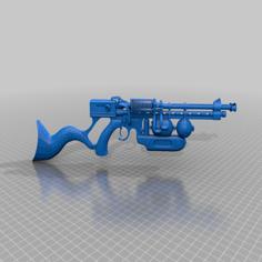 Steampunk Tommy Gun – Cosplay Scale 3D Printer Model