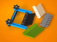 Featherboard With Replaceable Heads (m6) 3D Printer Model