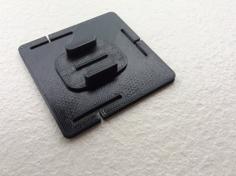 GoPro Chest Harness Back Mount 3D Printer Model