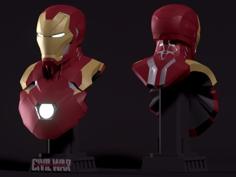 Iron Man Mark 46 Bust – Civil War 3D Printer Model