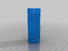 Maze Stash Storage Box 3D Printer Model