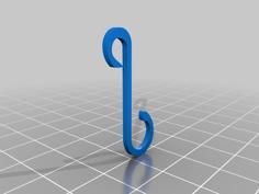 Christmas Ball Hook 3D Printer Model