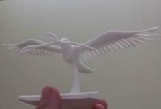 Peace Dove Sculpture 3D Printer Model