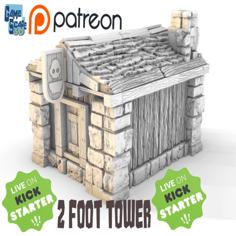 Shadow Wood Trading Post: Kickstarter & Patreon Promotional Model 3D Printer Model