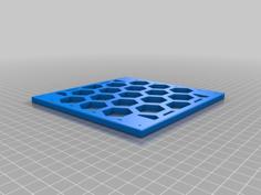 Modular Honeycomb Frame 3D Printer Model