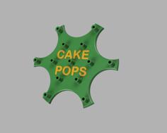 CAKE POPS STAND 3D Printer Model