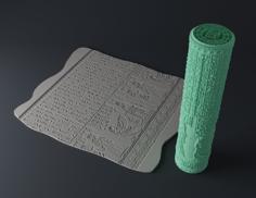 DnD Terrain Roller – Egyptian Symbols 3D Printer Model