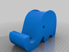 Elephant Desk Buddy 3D Printer Model