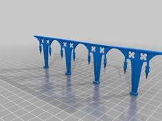 Gothic Bridge Pile (28mm TableTop Standard) 3D Printer Model