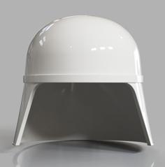 Imperial Army/ Snowtrooper/ AT-ST Driver/ AT-AT Commander Base Helmet For Custom 1:12, 1:6 Figures And Cosplay 3D Printer Model