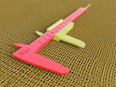 Vernier Caliper , Calibre 3D Printer Model