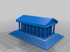 The Greek Temple 3D Printer Model