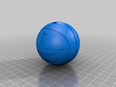 Basketball Keyring 3D Printer Model