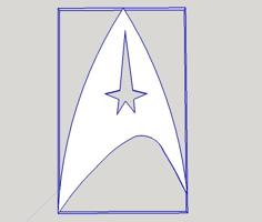 Star Trek Logos/Badges 3D Printer Model