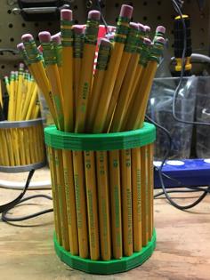 Ticonderoga Pencil Cup 3D Printer Model