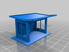 Tramhaltestelle Gempenstrasse H0, Straßenbahn, Tram Stop 3D Printer Model