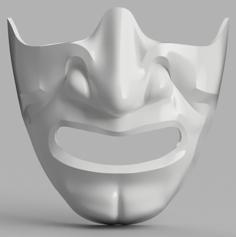 Samurai Half Mask (Mempo) 3D Printer Model