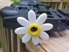 Hippie Daisy Thread Protector / Flash Hider For Airsoft (14mm Ccw) 3D Printer Model