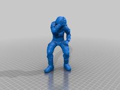 Dark Voyager Skin – Hand Signals Emote (Fortnite Model) 3D Printer Model