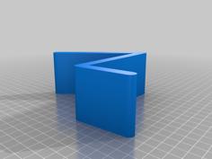 Parametric Book Stand Display 3D Printer Model