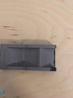 8X2 Inch Caster Chock 3D Printer Model