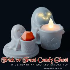 Trick Or Treat Candy Ghost 3D Printer Model