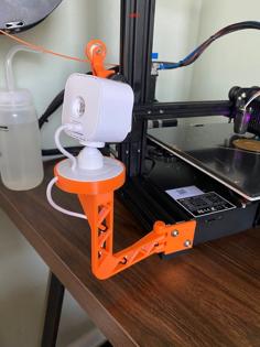 Blink Camera Holder For Creality Ender 3 V 2 3D Printer Model