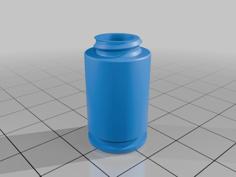 Bullet Keychain Stash Container 3D Printer Model