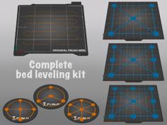 Complete Bed Leveling Kit: Zigzag Line And Patterns For Round And Square Prindbed 3D Printer Model