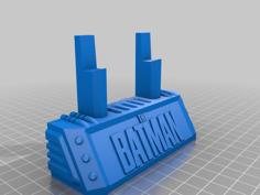 Batarang Stand – The Batman 3D Printer Model