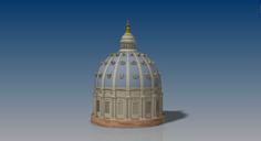 St. Peter’s Basilica Dome 3D Printer Model