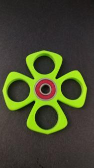 Conic Curve Fidget Spinner 3D Printer Model