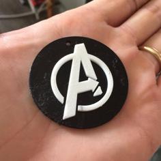 Avengers Necklace / Pendant 3D Printer Model