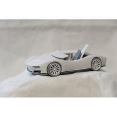 E-CAR CONCEPT 3D Printer Model