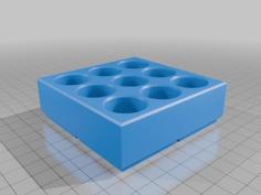 Gridfinity Gluestick Holder 3D Printer Model