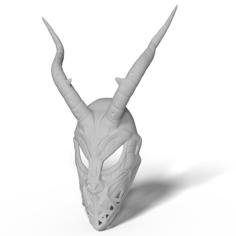 Killmonger Mask From Black Panther 3D Printer Model