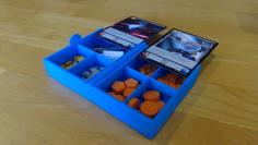 Star Wars Unlimited Tokens With Ingenious Storage Box 3D Printer Model