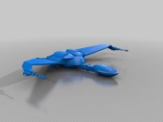 Star Trek Klingon Bird Of Prey K’vort Class Ship 3D Printer Model