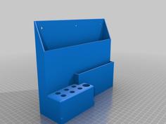 Desk Organizer Paper Holder 3D Printer Model