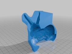 Bunny Remix, Mold 3D Printer Model