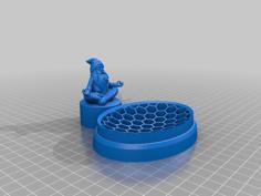 Zen Gnome Soap Dish 3D Printer Model