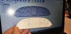 Super Cub Instrument Panel 3D Printer Model